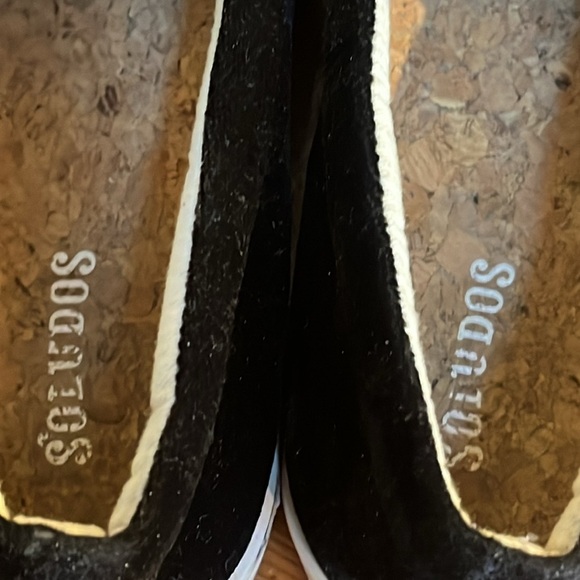 Soludos slip on velvet sneaker elephants size 7 - Picture 4 of 10